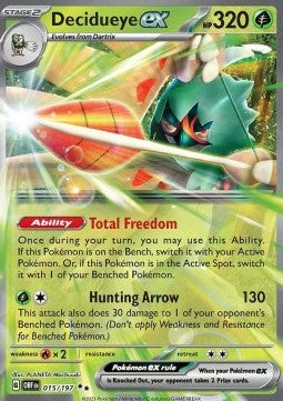 Decidueye EX - Ossidiana Infuocata (015/197) ITA