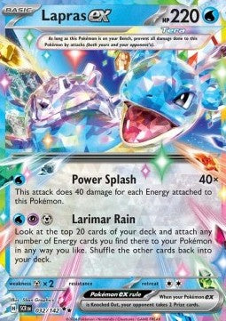 Lapras EX - Corona Astrale (032/142) ITA