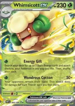 Whimsicott EX - Fuoco Bianco (005/086) ITA