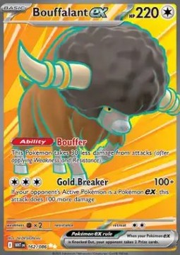 Bouffalant EX Full Art - Fuoco Bianco (162/086) ITA