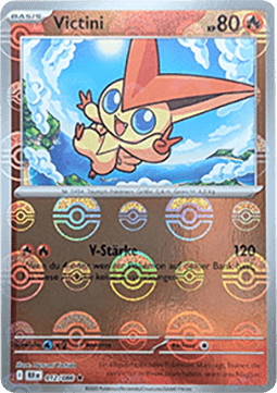 Victini Reverse Pokeball - Luce Nera (012/086) ITA