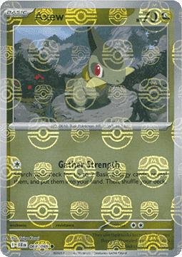 Axew Reverse Masterball - Luce Nera (068/086) ITA