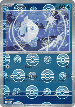 Vanillite Reverse Pokeball - Fuoco Bianco (027/086) ITA