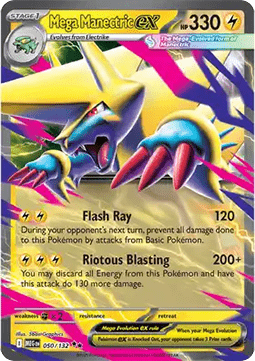 Mega Manectric EX - Megaevoluzione (050/132) ITA