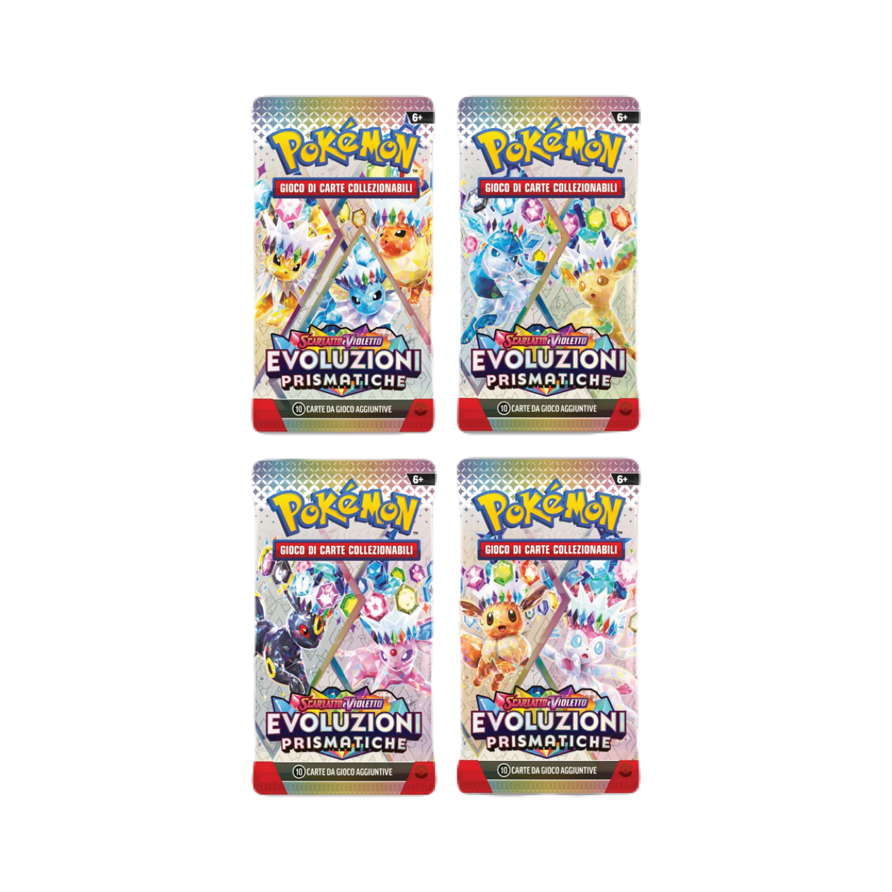 Evoluzioni Prismatiche - Busta 10 Carte (ITA)