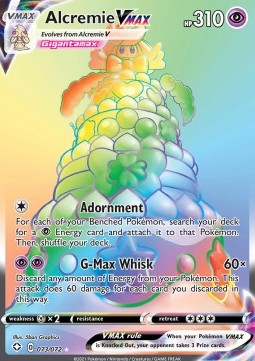 Alcremie VMAX Hyper - Destino Splendente (073/072) ITA