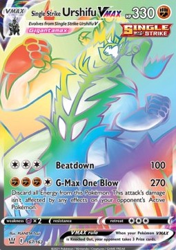 Urshifu Singolcolpo VMAX Hyper - Stili di Lotta (167/163) ITA