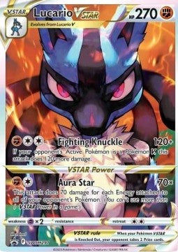 Lucario V Astro SAR - SWSH Promo (291) SEALED ITA