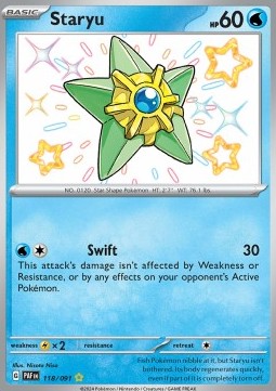 Staryu Shiny - Destino di Paldea (118/091) ITA