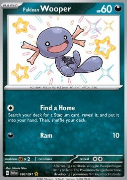Wooper di Paldea Baby Shiny - Destino di Paldea (180/091) ITA