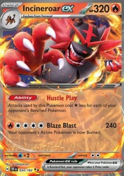 Incineroar EX - Cronoforze (034/162) ITA