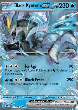 Kyurem Nero EX - Scintille Folgoranti (048/191) ITA