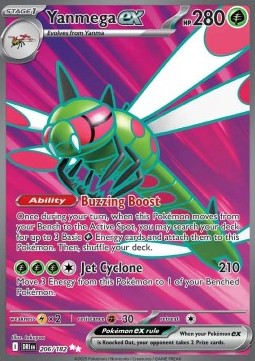 Yanmega EX Full Art - Rivali Predestinati (2016/182) ITA