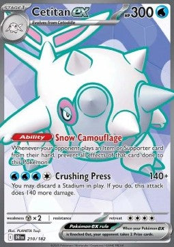 Cetitan EX Full Art  Rivali Predestinati (210/182) ITA