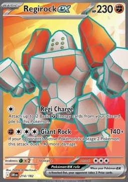 Regirock EX - Rivali Predestinati (214/182) ITA