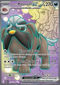 Mabosstiff Ex di Pepe Full Art - Rivali Predestinati (218/182) ITA