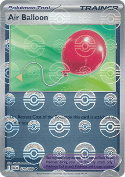 Palloncino Reverse Pokeball - Luce Nera (079/086) ITA