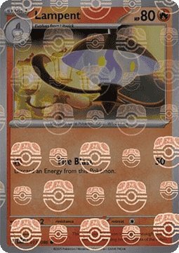 Lampent Reverse Masterball - Fuoco Bianco (017/086) ITA