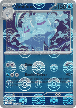 Vanilluxe Reverse Pokeball - Fuoco Bianco (029/086) ITA