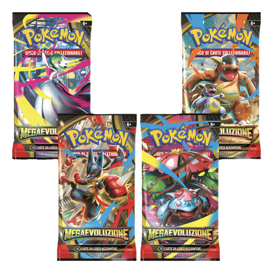 Mega Evoluzioni - Busta 10 Carte (ITA)