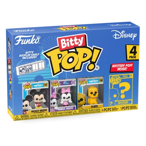 Bitty Pop Disney - 4 Mini Pop 2.5 cm